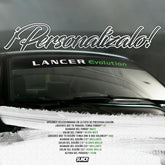 Parasol Mitsubishi Lancer Evolution - sukovinyls